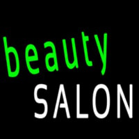 Green Beauty Salon Neon Skilt