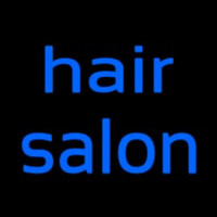 Cursive Hair Salon Neon Skilt