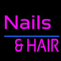 Nails And Hair Neon Skilt