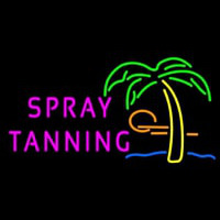 Spray Tanning Neon Skilt