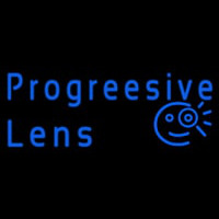 Progressive Lens Neon Skilt