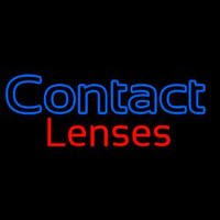 Contact Lenses Neon Skilt