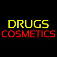 Drugs Cosmetics Neon Skilt