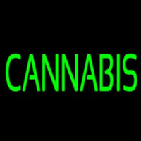 Cannabis Neon Skilt