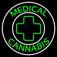 Medical Cannabis Neon Skilt