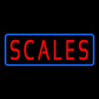 Scales Neon Skilt